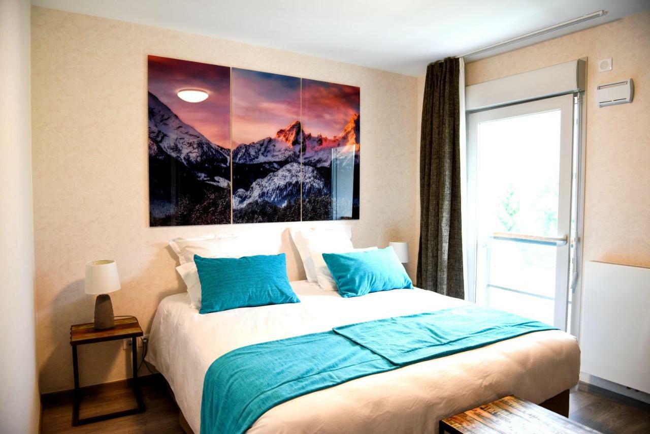 Appartement Au Pied Du Mont-Blanc ! サランシュ エクステリア 写真