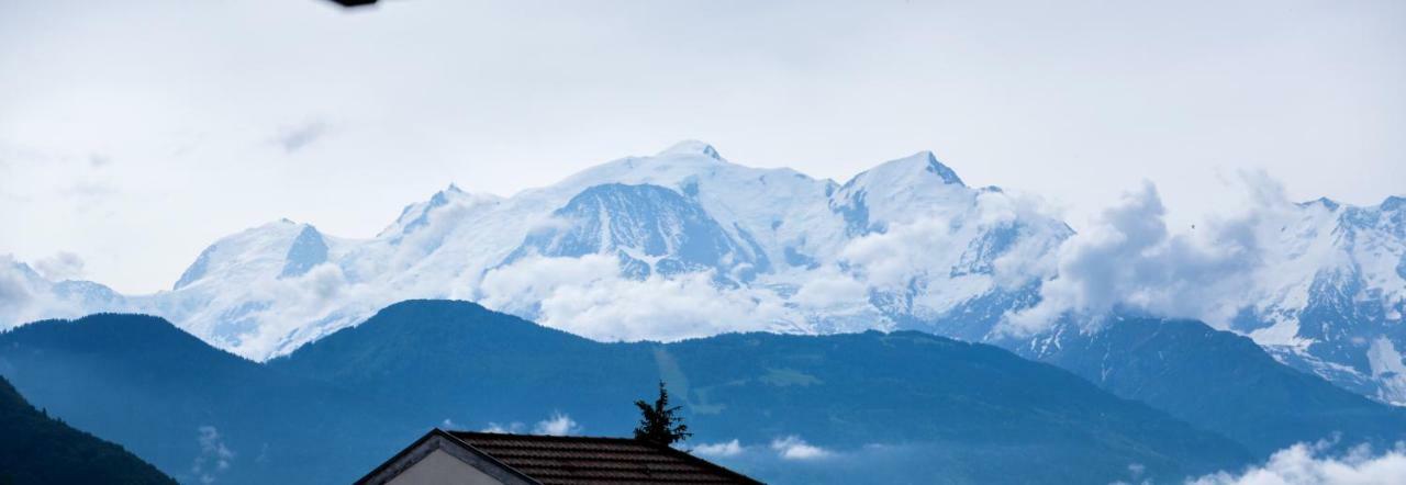 Appartement Au Pied Du Mont-Blanc ! サランシュ エクステリア 写真